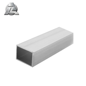 tailles chaudes de tube rectangulaires en aluminium de vente de 1 pouce